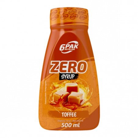 Syrup Zero 500ml Toffee