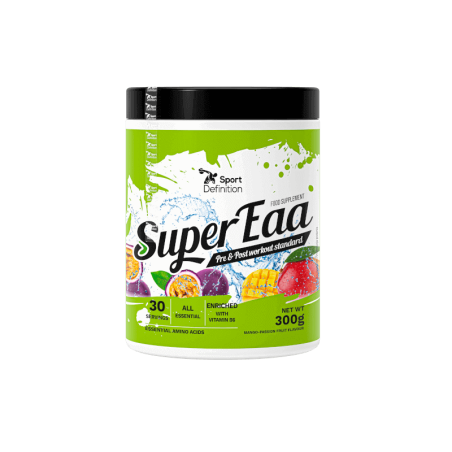 Super EAA - aminokwasy EAA na lepsze przyrosty masy - 300g