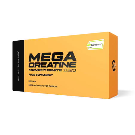 Mega Creatine Monohydrate - Creapure - 120kaps.