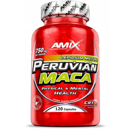 Peruvian MACA 750mg 120kaps.