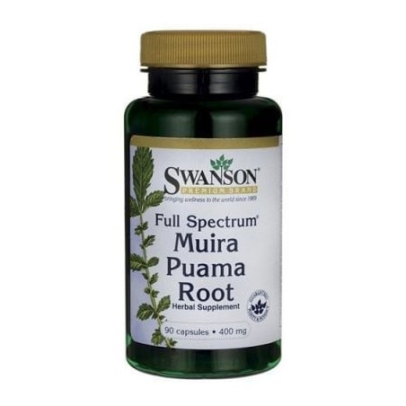 Full Spectrum Muira Puama Root 400mg 90kaps.