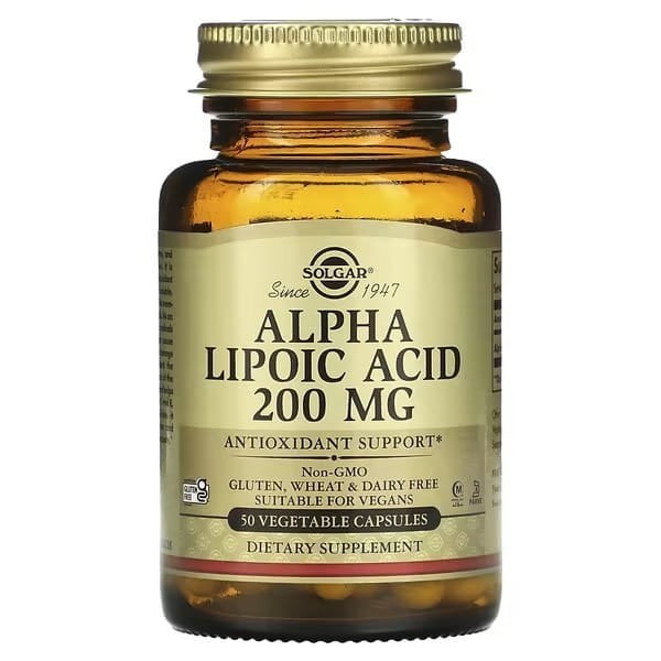 Alpha Lipoic Acid 200mg 50vkaps. Alpha Lipoic Acid 200mg 50vkaps.