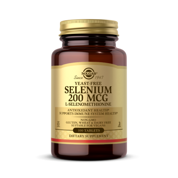 Selenium Yeast-Free 200mcg 100tab. Selenium Yeast-Free 200mcg 100tab.