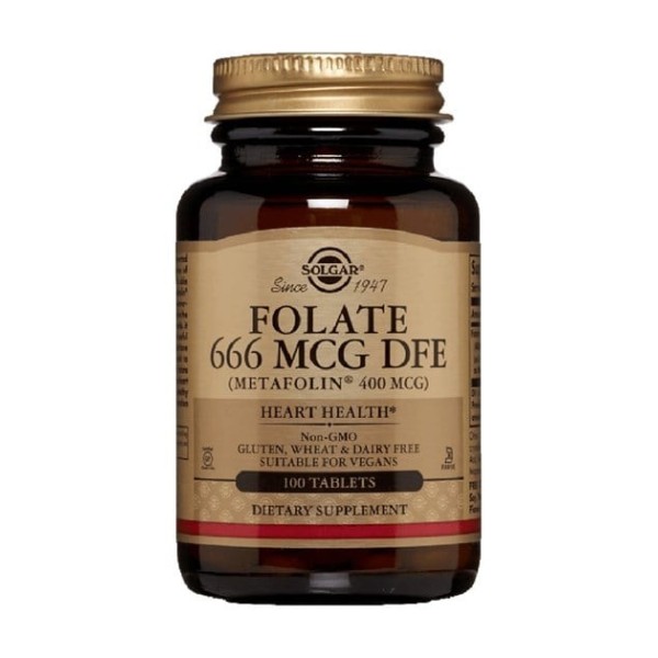 Folate 666mcg (Metaf 400mcg) 100tab. Folate 666mcg (Metaf 400mcg) 100tab.