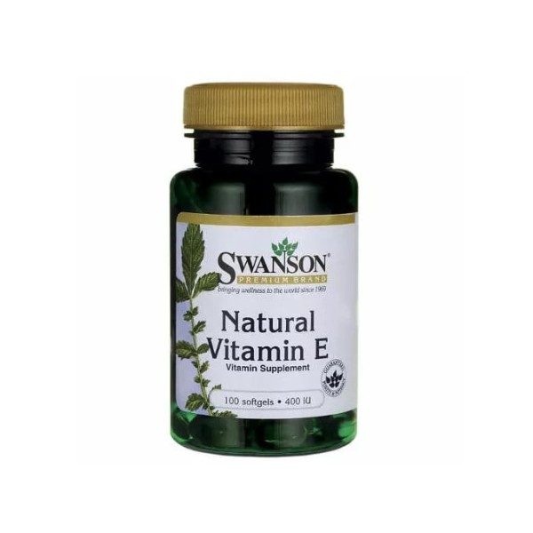 Natural Vitamin E 400IU 100kaps.