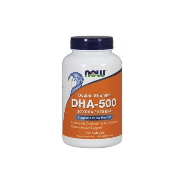 Double Strenght DHA-500 180kaps. Double Strenght DHA-500 180kaps.
