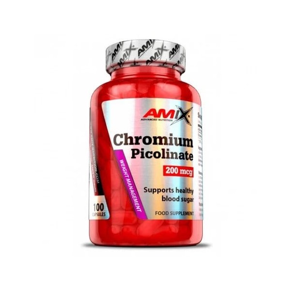 Chromium Picolinate 200mcg 100kaps.