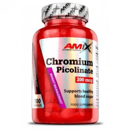 Chromium Picolinate 200mcg 100kaps.