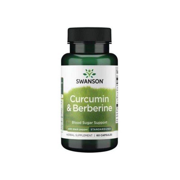 Curcumin & Berberine with Black Pepper 60kaps. Curcumin & Berberine with Black Pepper 60kaps.