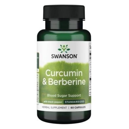 Curcumin & Berberine with Black Pepper 60kaps.