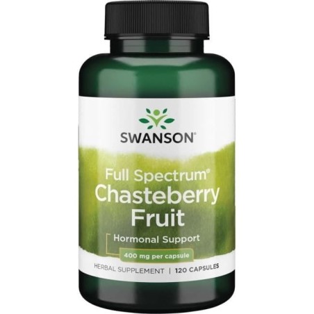 Chasteberry Fruit 400mg - niepokolanek pospolity w kapsułkach - 120kaps.