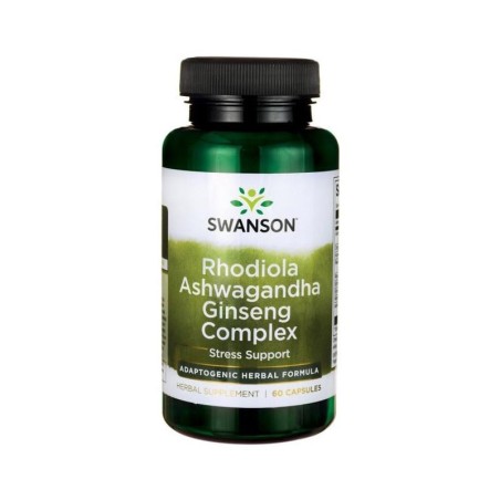 Rhodiola Ashwagandha Ginseng 60kaps.