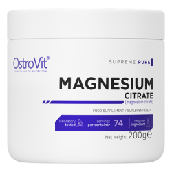 Magnesium Citrate Cytrynian Magnezu 200g