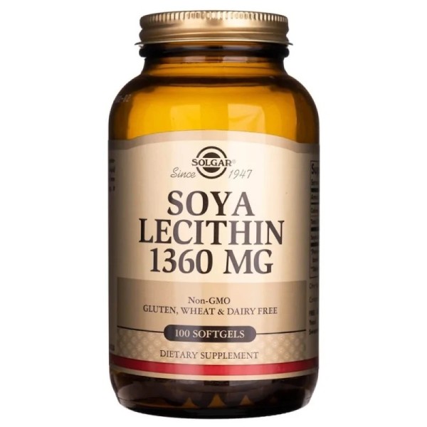 Lecithin 1360mg 100kaps. Lecithin 1360mg 100kaps.