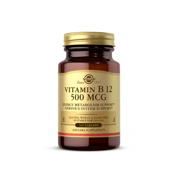Vitamin B12 500mcg 100tab.