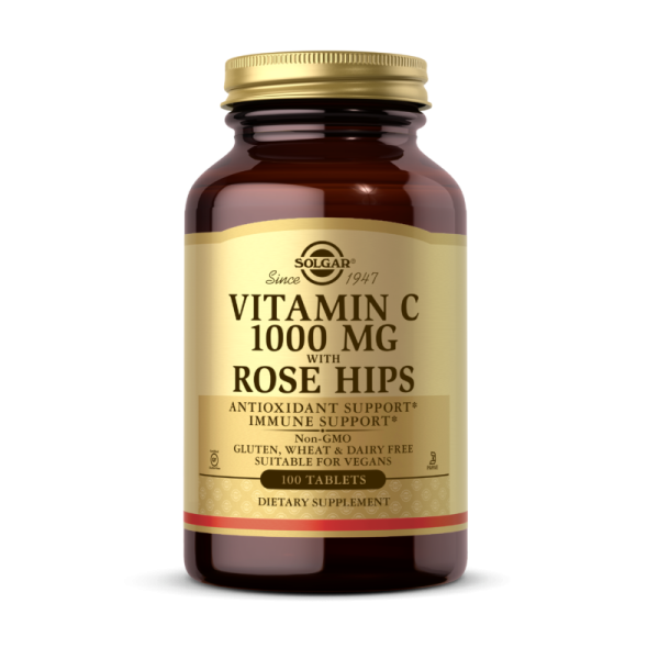 Vitamin C 1000mg with Rose Hips 100tab.