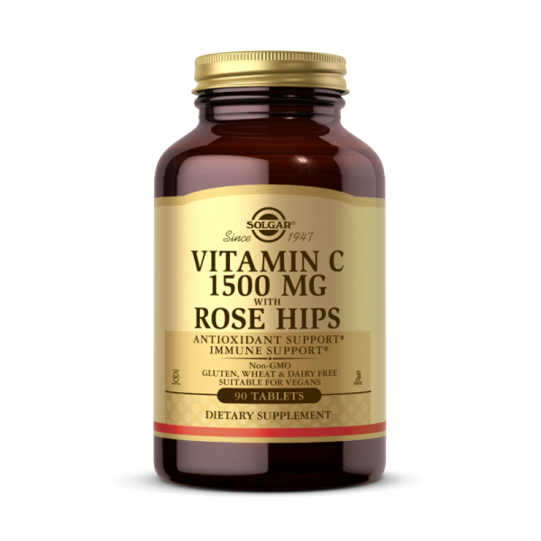Vitamin C 1500mg Rose Hips 90tab. Vitamin C 1500mg Rose Hips 90tab.