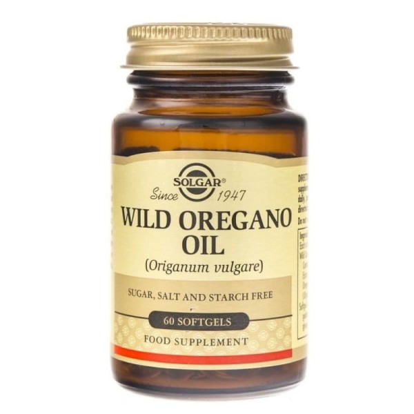 Wild Oregano Oil 175mg 60kaps. Wild Oregano Oil 175mg 60kaps.