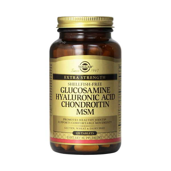 Glucosamine Hyaluronic Acid Chondroitin MSM 120tab. Glucosamine Hyaluronic Acid Chondroitin MSM 120tab.