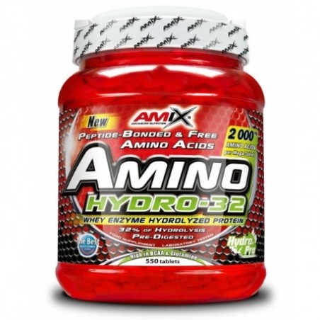 Amino HYDRO-32 - aminokwasy na regenerację i rozwój masy - 550tab.