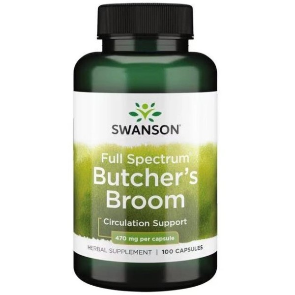 Butcher's Broom 470mg 100kaps.