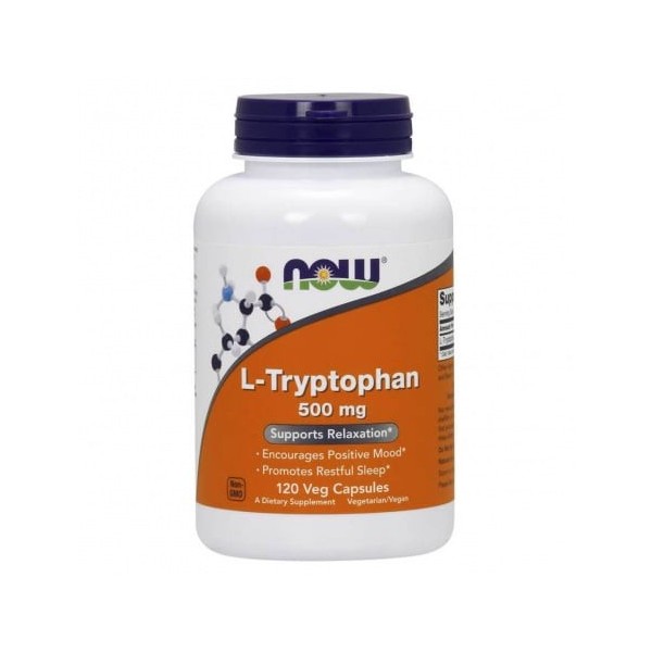 L-Tryptophan 500mg 120kaps. L-Tryptophan 500mg 120kaps.