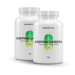 Ashwagandha 90kaps. + 90kaps. dwupak