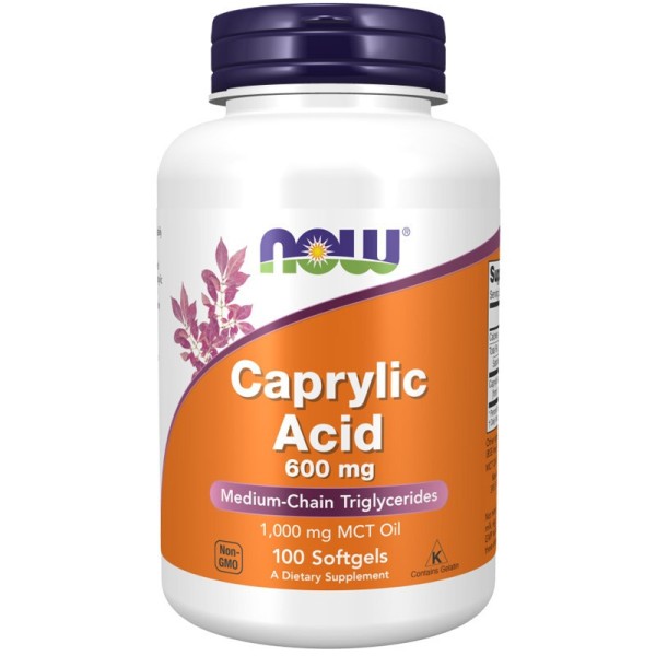 Caprylic Acid 100kaps. Caprylic Acid 100kaps.