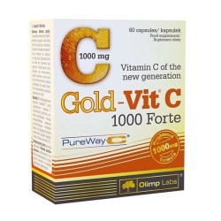 Gold-Vit C 1000 Forte - witamina C PureWay-C -  60kaps.