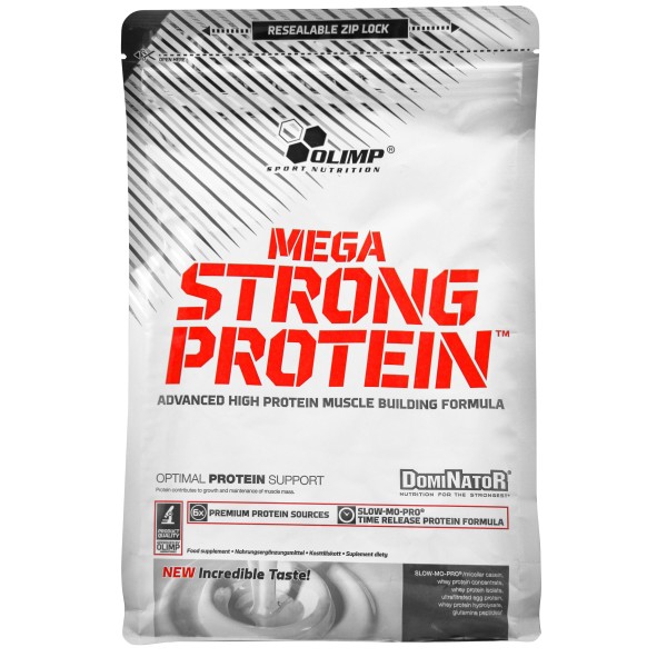 Olimp Mega Strong Protein Srawberry 700g Wyprzedaż!