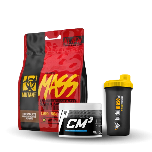 Mutant Mass 6800g + CM3 250g + Shaker Mutant Mass 6800g + CM3 250g + Shaker
