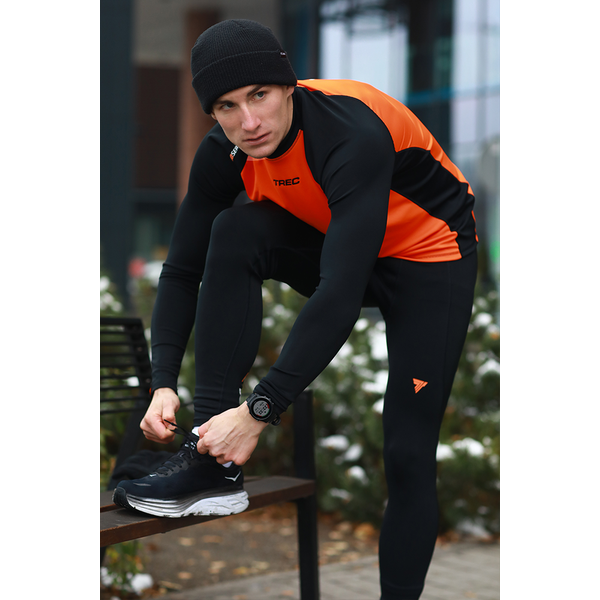 Wear Pro Series  Leggings 120 Black-orange Wear Pro Series  Leggings 120 Black-orange