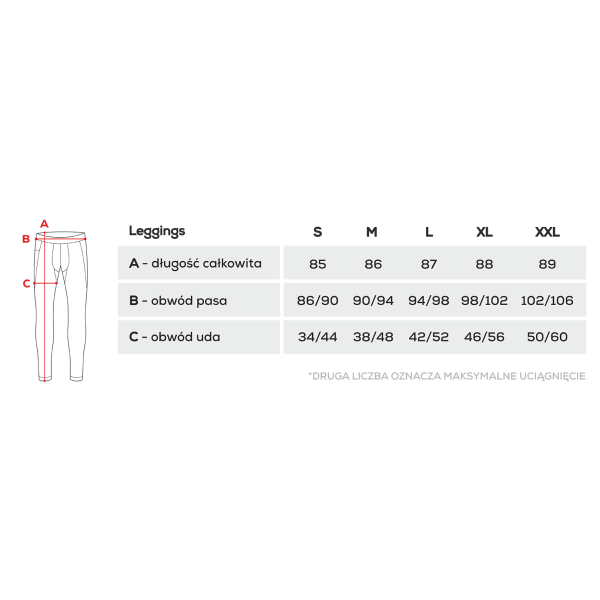 Wear Pro Series  Leggings 120 Black-orange Wear Pro Series  Leggings 120 Black-orange