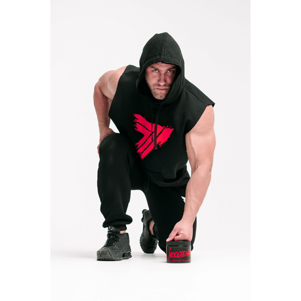 Boogieman Hoodie Sleeveless 120 BLACK Boogieman Hoodie Sleeveless 120 BLACK