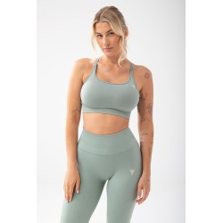 Trecgirl Sport Bra 160 GREEN - zielony stanik sportowy