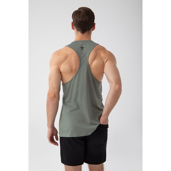 NOWOŚĆ Zielony tank top męski TW BASIC TANK TOP 180 M GREEN NOWOŚĆ Zielony tank top męski TW BASIC TANK TOP 180 M GREEN