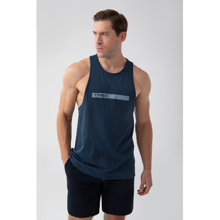 NOWOŚĆ Granatowy tank top męski TW BASIC TANK TOP 181 M NAVY