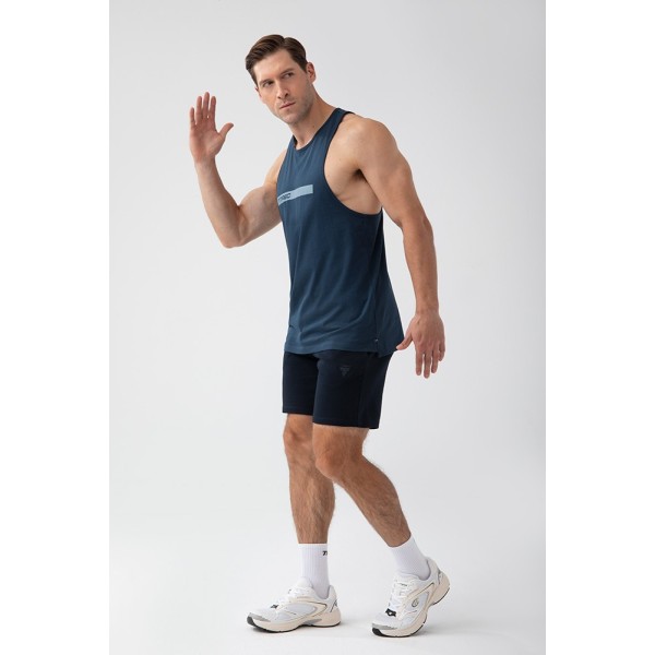 NOWOŚĆ Granatowy tank top męski TW BASIC TANK TOP 181 M NAVY NOWOŚĆ Granatowy tank top męski TW BASIC TANK TOP 181 M NAVY