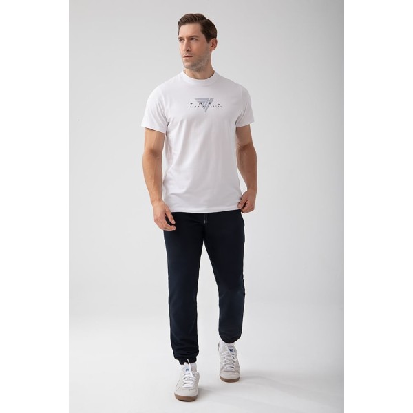 NOWOŚĆ Biały T-shirt męski TW BASIC TSHIRT 180 M WHITE NOWOŚĆ Biały T-shirt męski TW BASIC TSHIRT 180 M WHITE