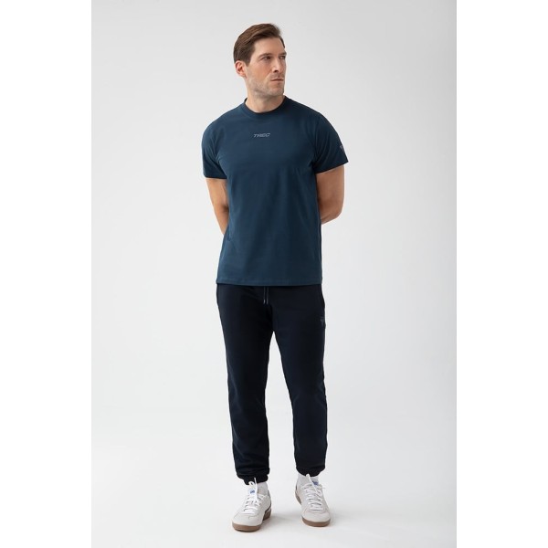 NOWOŚĆ Granatowy T-shirt męski TW BASIC TSHIRT 182 M NAVY NOWOŚĆ Granatowy T-shirt męski TW BASIC TSHIRT 182 M NAVY