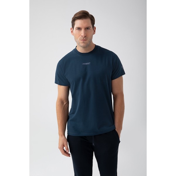 NOWOŚĆ Granatowy T-shirt męski TW BASIC TSHIRT 182 M NAVY NOWOŚĆ Granatowy T-shirt męski TW BASIC TSHIRT 182 M NAVY