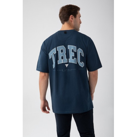 NOWOŚĆ Granatowy T-shirt męski TW BASIC TSHIRT OVERSIZE 180 M NAVY