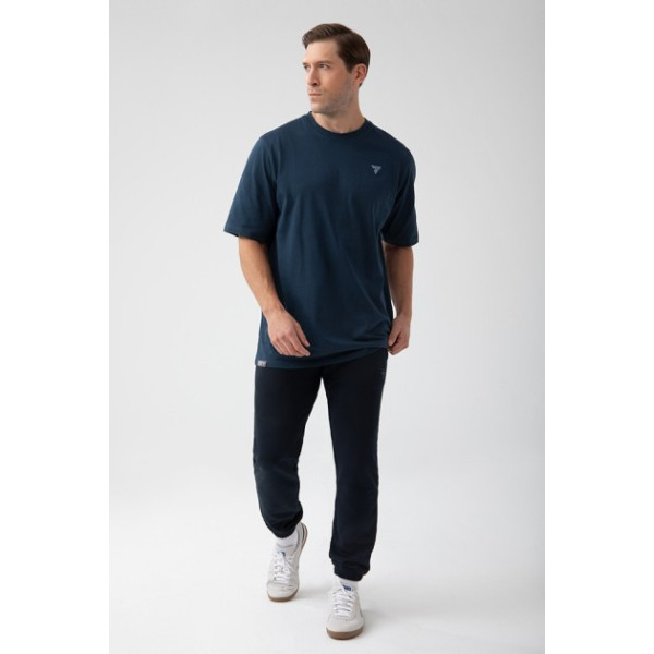 NOWOŚĆ Granatowy T-shirt męski TW BASIC TSHIRT OVERSIZE 180 M NAVY NOWOŚĆ Granatowy T-shirt męski TW BASIC TSHIRT OVERSIZE 180 M NAVY