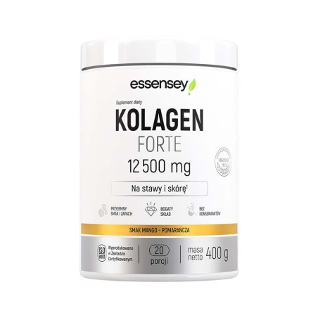 Kolagen Forte 12 500mg Premium Complex [mango-pomarańcza] 400g