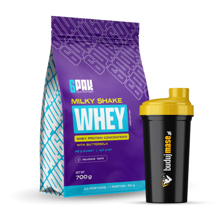 Milky Shake Whey 700g + Shaker 700ml