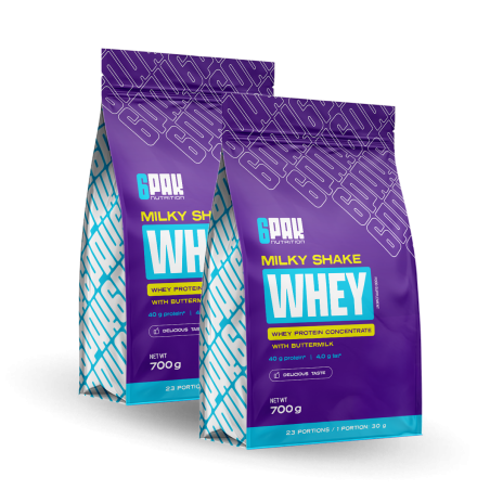 Milky Shake Whey 700g  + 700g dwupak