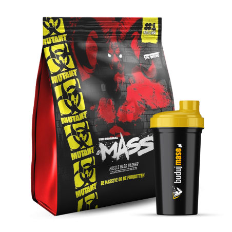 Mutant Mass 2270g + shaker budujmase.pl