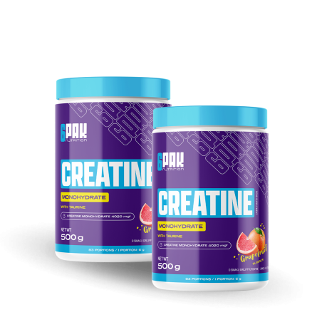 6Pak Creatine Monohydrate 500g + 500g dwupak