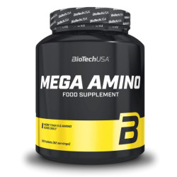 Mega Amino 3200 - aminokwasy BCAA i EAA - 500tab.