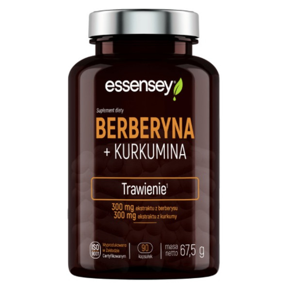 Berberyna + Kurkumina 90kaps.
